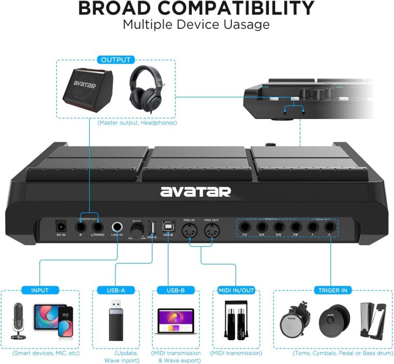Avatar sample pad PD708 32GB