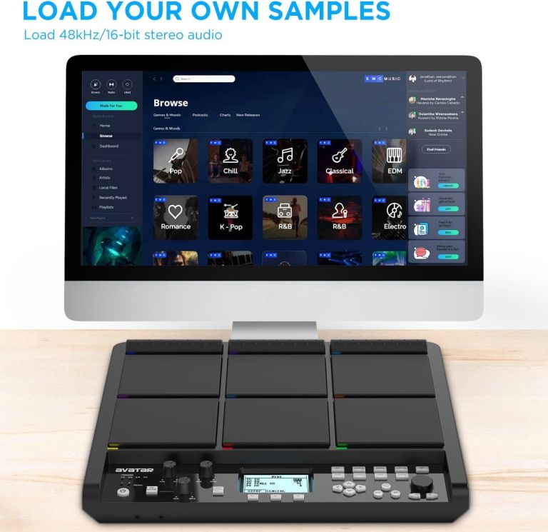Avatar sample pad PD708 32GB